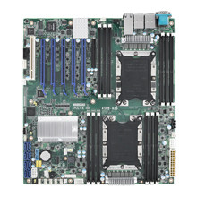 LGA3647 EATX SMB with 8 SATA/5 PCIe x16/2 GbE